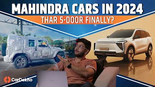 Upcoming Mahindra Cars In 2024  Thar 5door XUV300 and 400 Facelift Electric XUV700 And More [upl. by Shir]