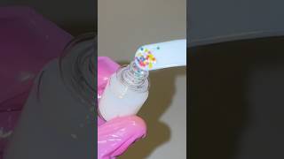 Making a Cupcake flavored lip gloss with real sprinkles 🧁 [upl. by Arlin]