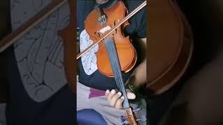 Hindi song violin cover  Kafee  Binesh babu song shorts [upl. by Severen]