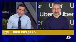 Uber CEO Dara Khosrowshahi on Q3 results Incredibly optimistic about where were going from here [upl. by Adlecirg]