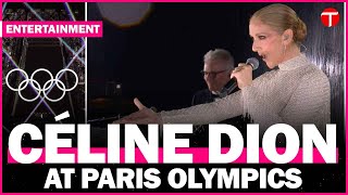 Céline Dion Makes Triumphant Return with Emotional Performance at Paris Olympics Opening Ceremony [upl. by Eileme152]