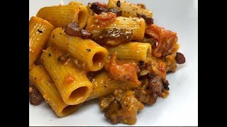 RIGATONI ALLA ZOZZONA  CUCINANDOMELAGODO [upl. by Qerat96]