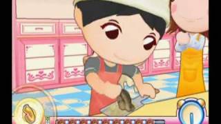 Flounder Boiled in Sweetened Soy Sauce  Cooking Mama World Kitchen  Nintendo WII [upl. by Airogerg]