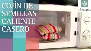 Cojín de semillas casero para calentar en microondas  Ideas decorativas con Lilla Moreno [upl. by Lonnard]