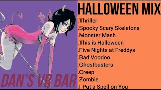 Halloween Mix  Dans VR Bar [upl. by Atolrac]