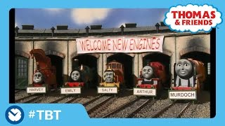 Thomas amp Friends UK Five New Engines In The Shed [upl. by Enilesor201]