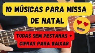 Músicas para Missa de Natal Cifras Simplificadas para Violão [upl. by Grobe]