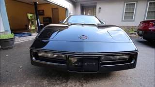 Beautiful Collectible 1989 Black Corvette For Sale [upl. by Molloy]