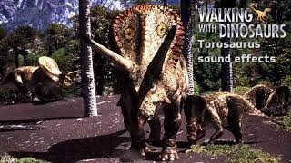 Walking With Dinosaurs Torosaurus sound effects [upl. by Ettelrats775]