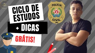 PCMG  CICLO DE ESTUDOS GRÁTIS  DICAS [upl. by Cormier205]