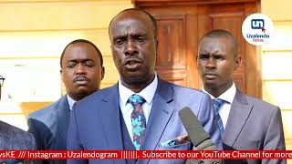 Sheria Mtaani Files A Petition Challenging Impending DP Gachaguas Impeachment [upl. by Aserehc]