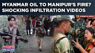 Manipur’s Myanmar Challenge Shocking Infiltration Videos CM Biren’s Security Advisor Reveals This [upl. by Gotthard]