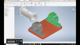 Assembly using Inventor 2025 [upl. by Ellard]