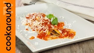 Ravioli di melanzane  Tutorial ricetta ravioli vegetariani [upl. by Nwahsirhc]