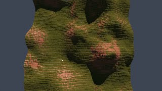 OpenGL procedural terrain  triplanar texture mapping  normal mapping [upl. by Cornela]