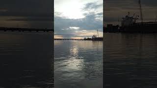 Keindahan Panorama Sunset Di Pelabuhan Pelindo I Kota Dumai [upl. by Dielle]