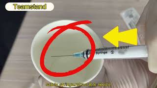 safety autoretractable needle syringe [upl. by Yekcor]