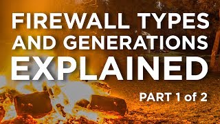 Firewall Types amp Generations Explained  Part 1 of 2 [upl. by Adnohsirk70]