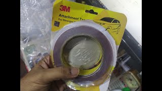 How To Use 3m Tape For Car Interior Dashboard Accessories Wall Mounts amp More [upl. by Vasileior906]