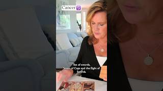 CANCER  PAST LIFE CONTRACT Is DUE  October 2024 Zodiac Tarot Reading tarot shorts [upl. by Otsirave]