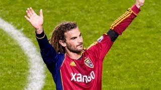 GOAL Kyle Beckerman pings the underside of the crossbar  Real Salt Lake vs Seattle Sounders [upl. by Pierrette]