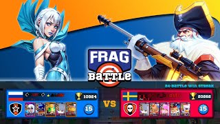 FRAG Pro Shooter 2024 🎯 VERY STRONG OPPPONENT 🎯 Gameplay [upl. by Allissa]