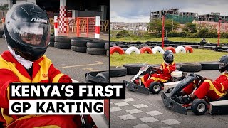 Explore Kenyas First Ever Gp Karting Nairobi Langata  Discoveries TV [upl. by Rehpinnej]