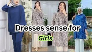 dresses sense look attractive dresses sense for girls [upl. by Ellerred]