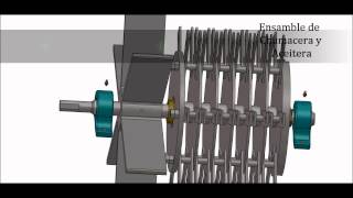 Maquina Trituradora SolidWorks 2010 [upl. by Antons399]