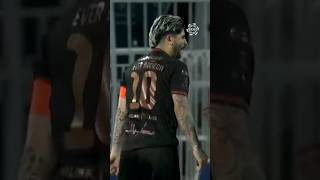 🇦🇷🎯 Ever Banega finds the top corner with a perfect freekick onthisday yallarsl [upl. by Ahsitan]