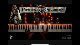 Pirates of the Caribbean Jarrod Radnich  Piano Cover [upl. by Lloyd]