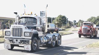 Trucks Leaving for the 2024 Dave Carr Memorial Truck Run [upl. by Reiss175]