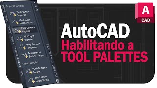 AutoCAD 2024  Habilitando a Tool Palettes [upl. by Quincy]