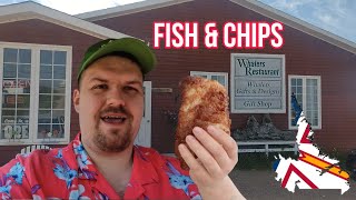 Newfoundland amp Labrador Fish amp Chips Review at Whalers Restaurant [upl. by Fulmis12]