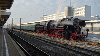 52 13608 mit dem Weihnachtsmarkt Express am 17122016 [upl. by Elfont]