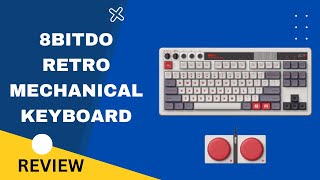 8Bitdo Retro Mechanical Keyboard Bluetooth24GUSBC Hot Swappable Gaming Keyboard Review [upl. by Midan]