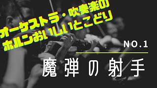 魔弾の射手【オーケストラ・吹奏楽のホルンのおいしいとこどり】 [upl. by Sela]