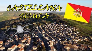 CASTELLANA SICULA Sicily Italy 2K drone footage [upl. by Air89]