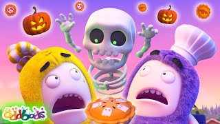 Spooky Halloween Bakeoff  Oddbods  Spooky Play  Halloween Cartoons for Kids [upl. by Nhepets]