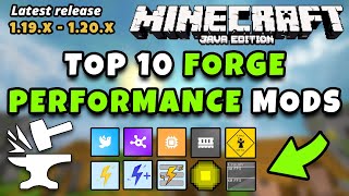 Top 10 Best Forge Performance FPS Boost Mods 1192 1193 120 Boost Your FPS [upl. by Konrad]