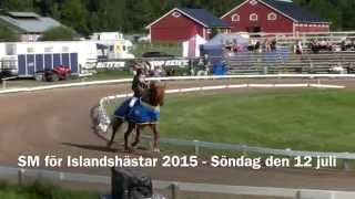 SM för Islandshästar 2015 [upl. by Gnivri544]