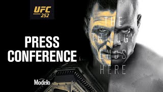 UFC 252 Press Conference [upl. by Rhines]