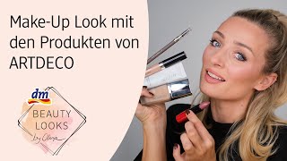 Herbstlicher MakeUp Look mit Olesja und den Produkten von ARTDECO [upl. by Verner95]