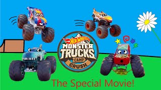 Hot Wheels Monster Trucks Camp Crush the special movie [upl. by Ondrea]