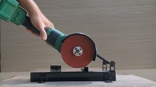 Breakthrough Idea DIY Adapter for Angle Grinder Anyone Can Make  Hack angle grinder [upl. by Ennelram]