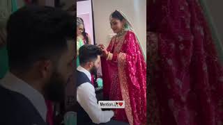 🥰🥰 Marriage Couple 🥰🥰wedding shortfeed subscribe couplegoals weddingcouple Bestpunjabreel007 [upl. by Ripp]