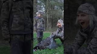 Raygen gets a turkey with 15” spurs turkey hunting family [upl. by Lewes360]