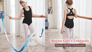 Boyoo Girls Gymnastics Ballet Dance Leotard  100k Bonuses in Description [upl. by Schuler]