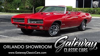 1969 Pontiac GTO Convertible For Sale Gateway Classic Cars Orlando 1992 [upl. by Hester]