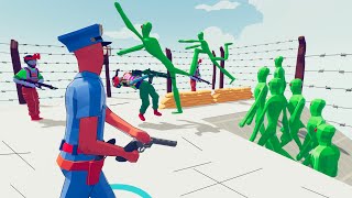 Zombie 100 Units vs Army Soldier  Totally Accurate Battle Simulator TABS [upl. by Ludwig4]